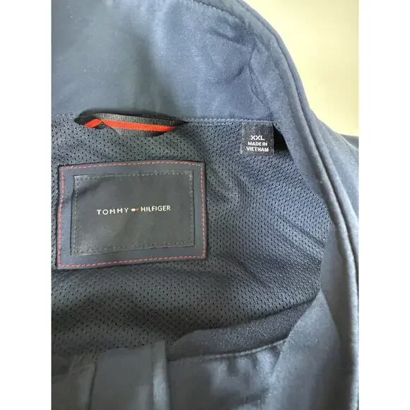 Tommy Hilfiger Men’s Jacket Full Zip Classic Fit All Weather Blue Sz 2XL - Picture 5 of 13